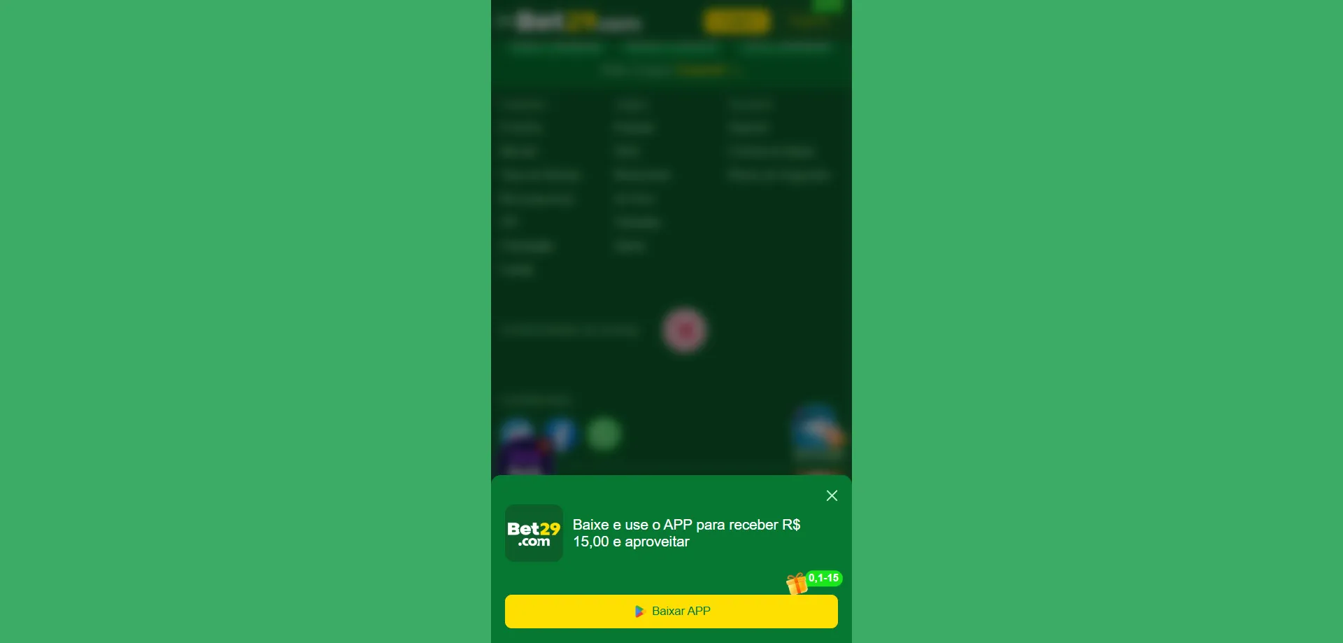 Como se Registrar na BET29